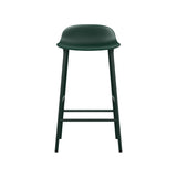 Form Bar + Counter Stool: Steel + Counter + Green