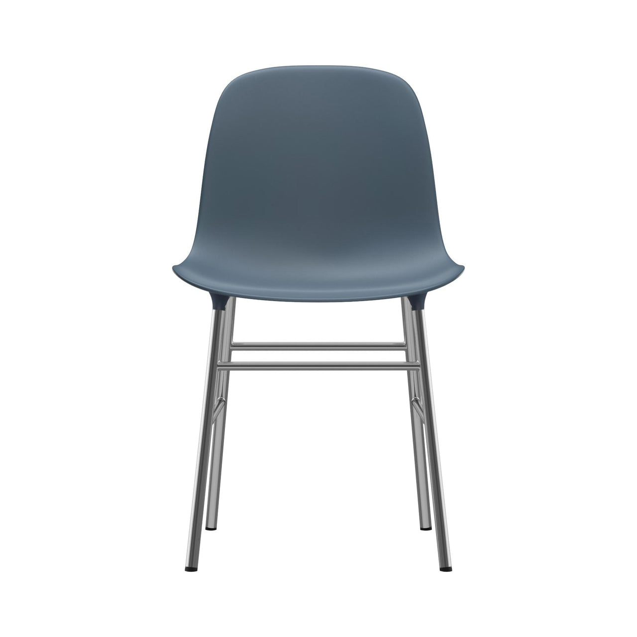 Form Chair: Chrome + Blue