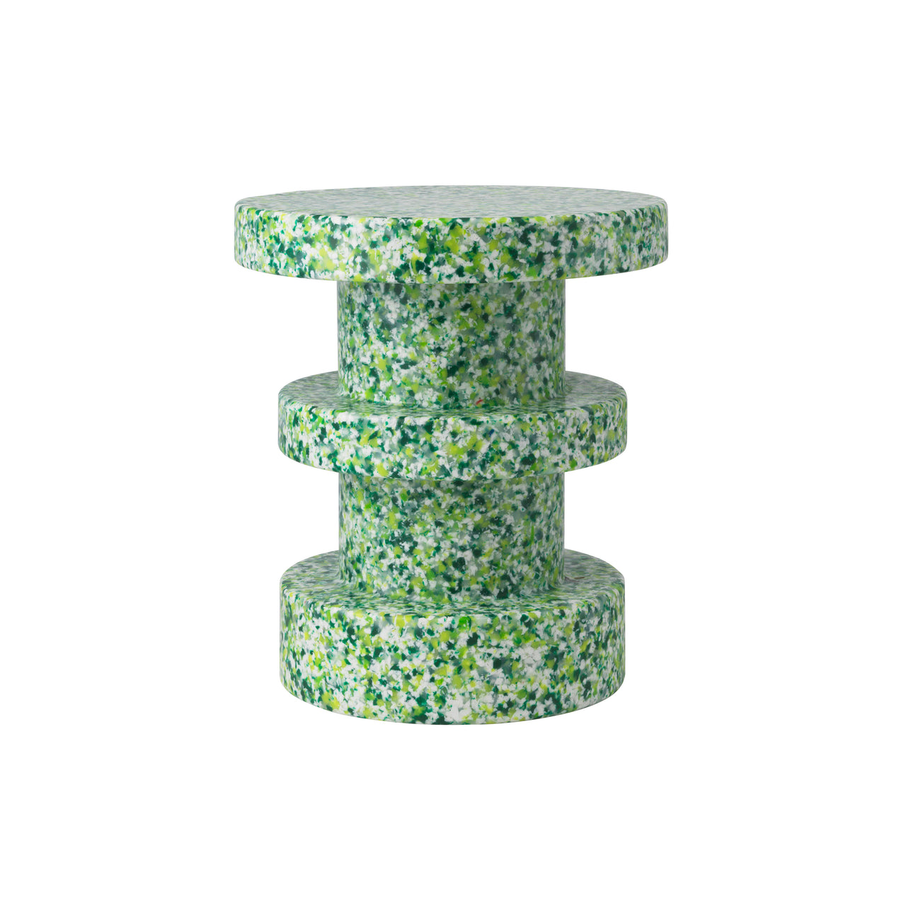 Bit Stool: Stacking + Green