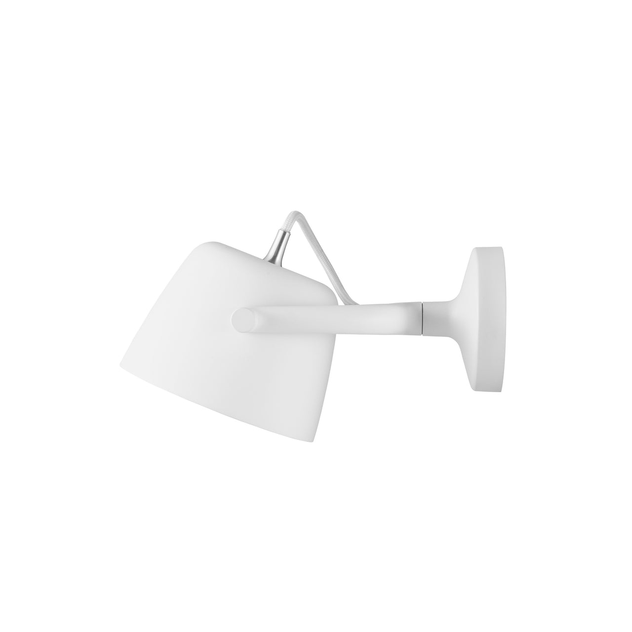 Tub Wall Lamp: White