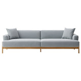 Kinuta Sofa: 3 Seater 2P A-S01 + Pure Oak + Vidar 4