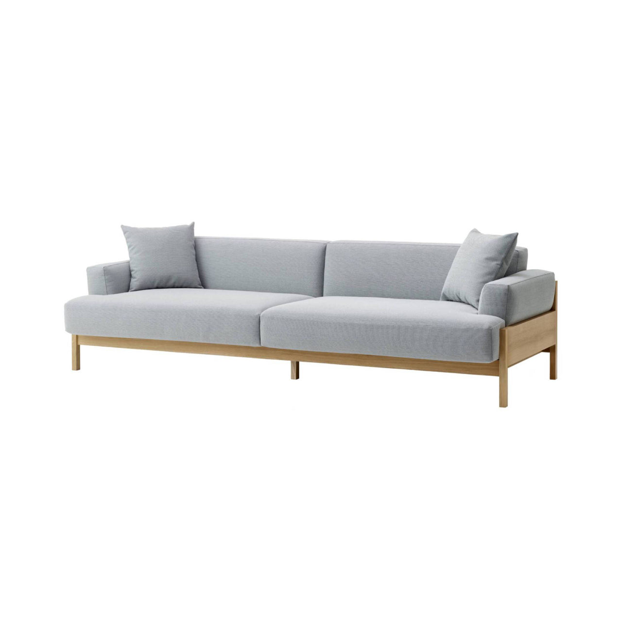 Kinuta Sofa: 2 Seater A-S01 + Pure Oak