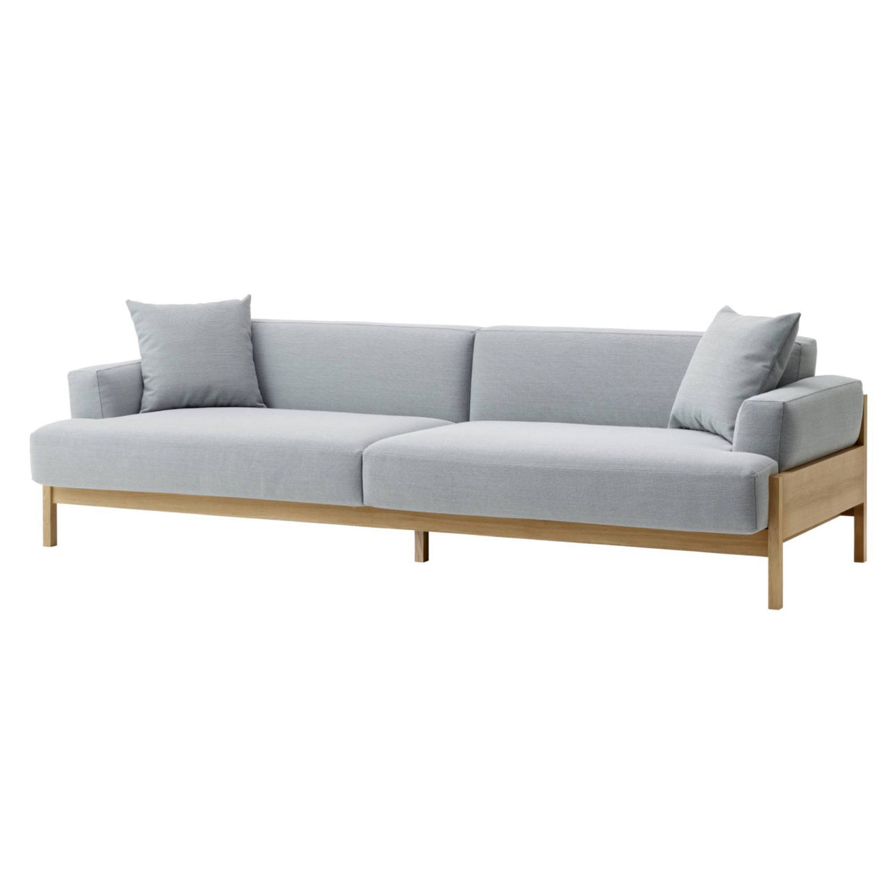 Kinuta Sofa: 2.5 Seater A-S01 + Pure Oak