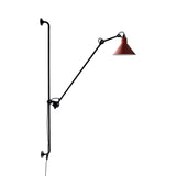 Lampe Gras N°214 Wall Lamp: Red + Conic