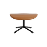 Hyg Footstool: Swivel Base + Black Aluminum