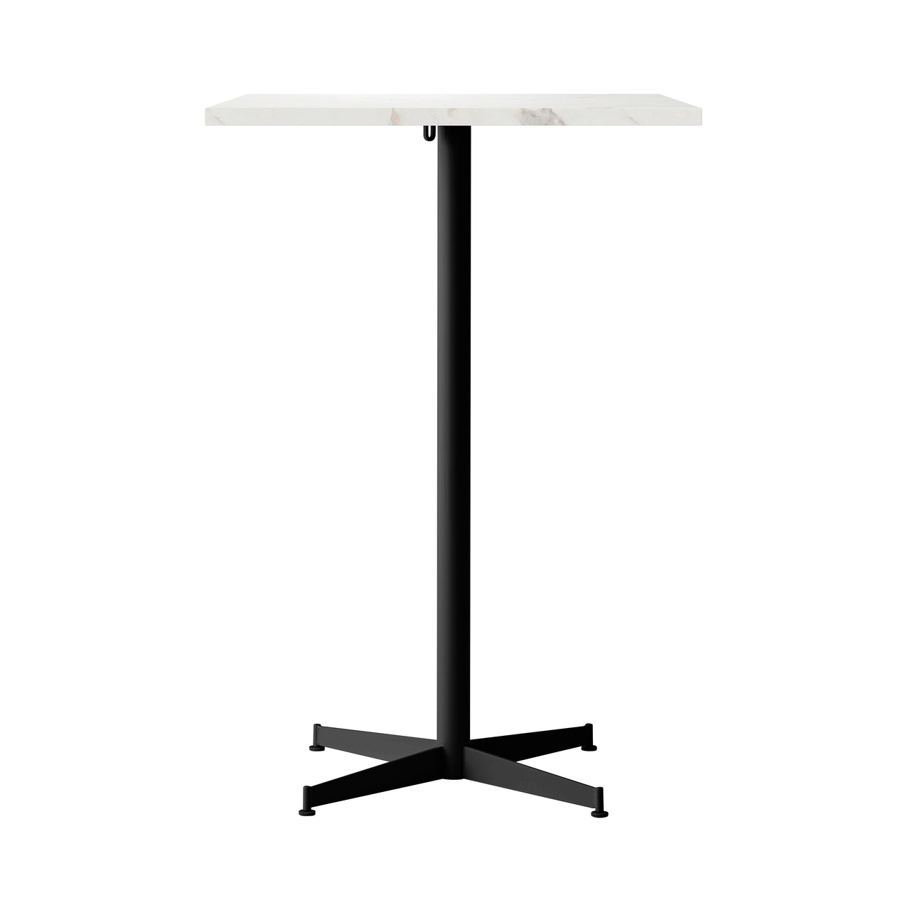 Nook Bar + Counter Table: Bar + Estremoz Marble + Black