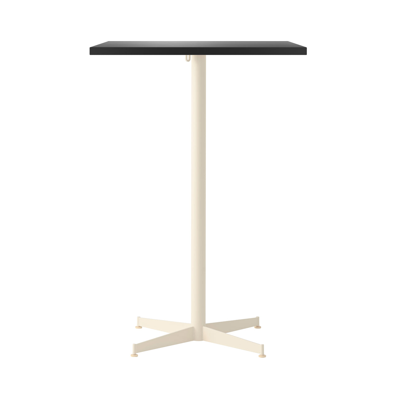 Nook Bar + Counter Table: Bar + Linoleum Charcoal + Ivory