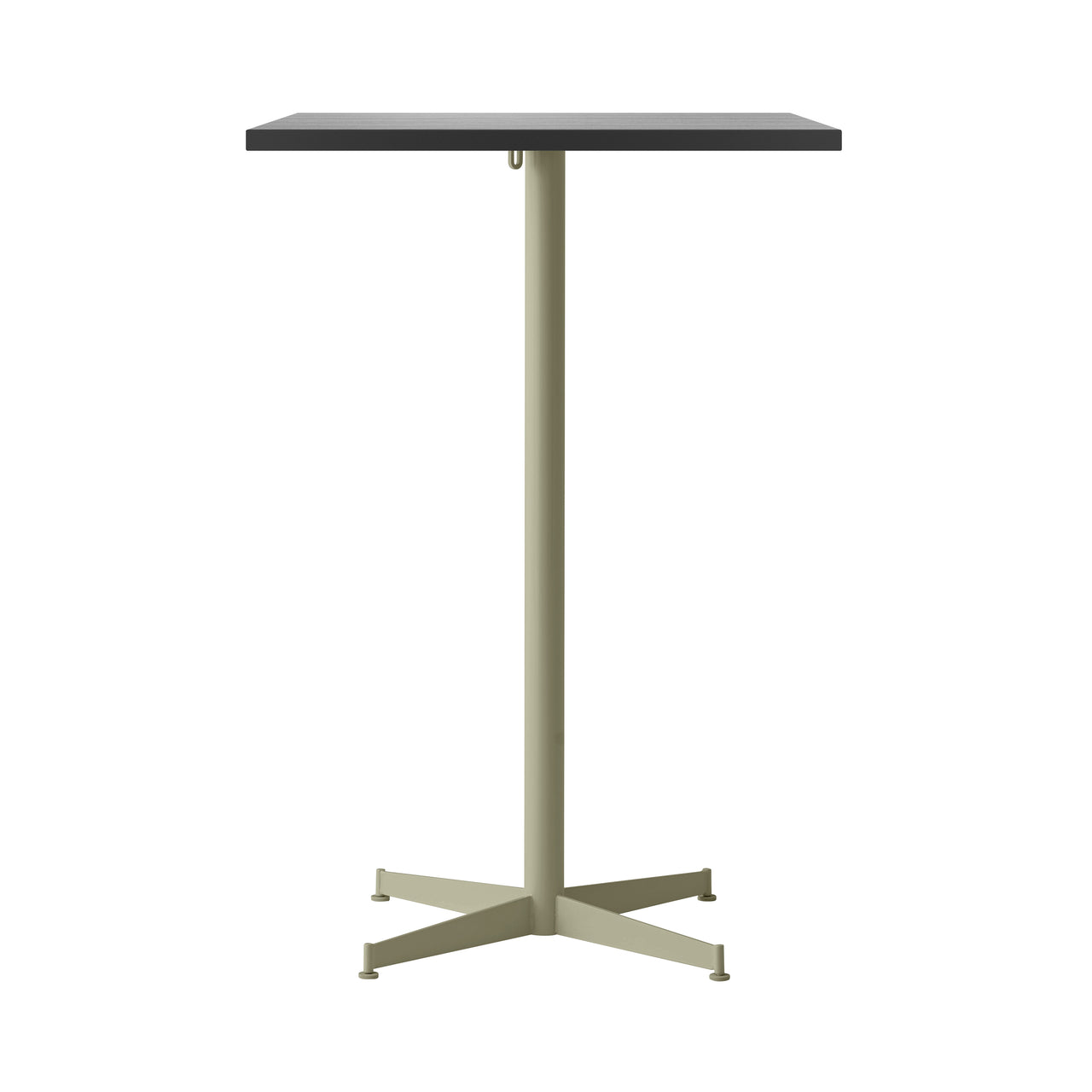 Nook Bar + Counter Table: Bar + Black Oak Veneer + Olive