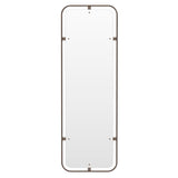 Nimbus Rectangular Mirror: Bronzed Brass