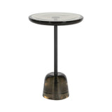 Pina Table: High + Light Grey + Black