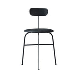 Afteroom Dining Chair: Seat Upholstered + Black Painted Ash