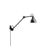 Lampe Gras N°222 Wall Lamp: Black + Round