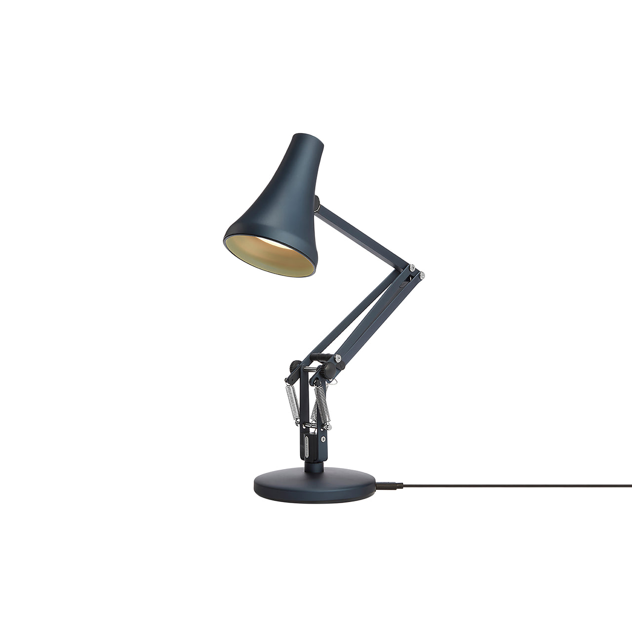 90 Mini Mini Desk Lamp: Steel Blue + Grey