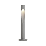 Flindt Garden Bollard Lamp: Long + Natural Painted Aluminum + Anchor without Adaptor