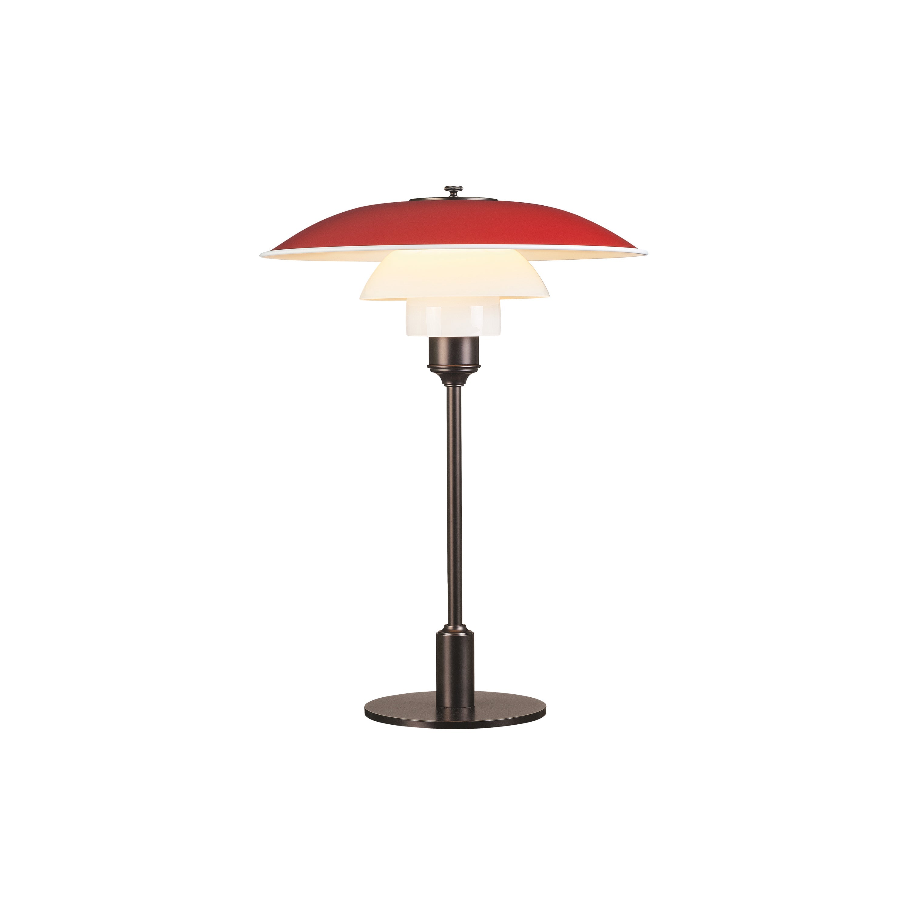 PH 3½-2½ Table Lamp: Red