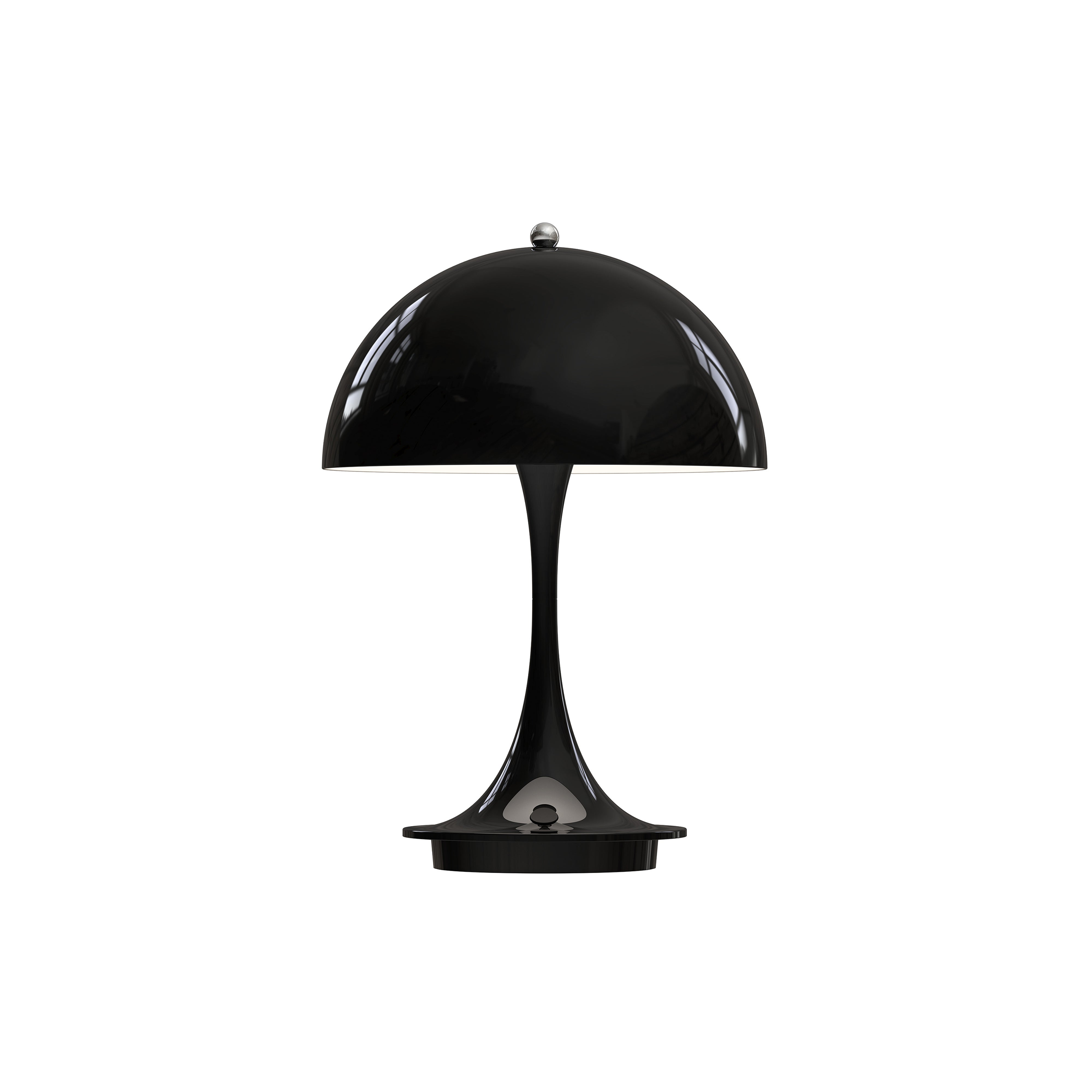 Panthella Portable Table Lamp: Black