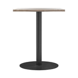 Harbour Column Dining Table: Rectangle + Kunis Breccia + Round