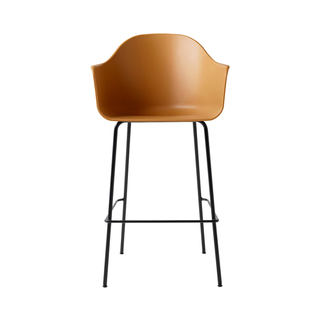 Harbour Bar + Counter Chair: Steel Base + Bar + Khaki