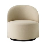 Tearoom Lounge Swivel Chair with Return: Quick Ship