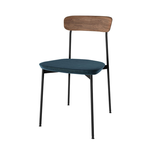 Crawford Dining Chair U: Natural Walnut