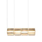 Column 300 Horizontal Pendant: 4 Units + Amber