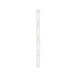 Vale System Ceiling/Wall Light: Vertical + End-to-End + Vale 4 + Rust