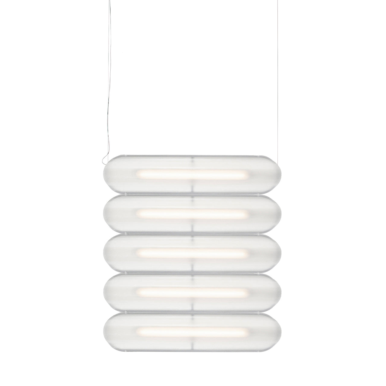 Vale System Y-Axis Pendant Light: Horizontal + Side-to-Side + Vale 5 + Anthracite