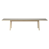 Ana Dining Table: Almond + Soaped Treated Oak