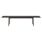 Ana Dining Table: Black + Smoked Oiled Stained Oak