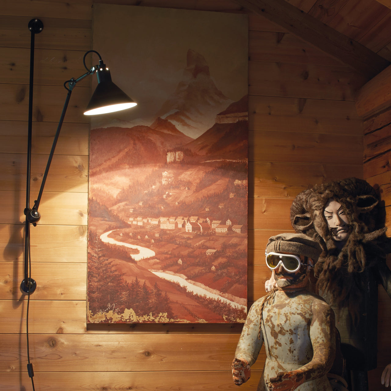 Lampe Gras N°214 Wall Lamp