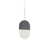 Slab P20 Pendant Light: 1 + Grey Wool