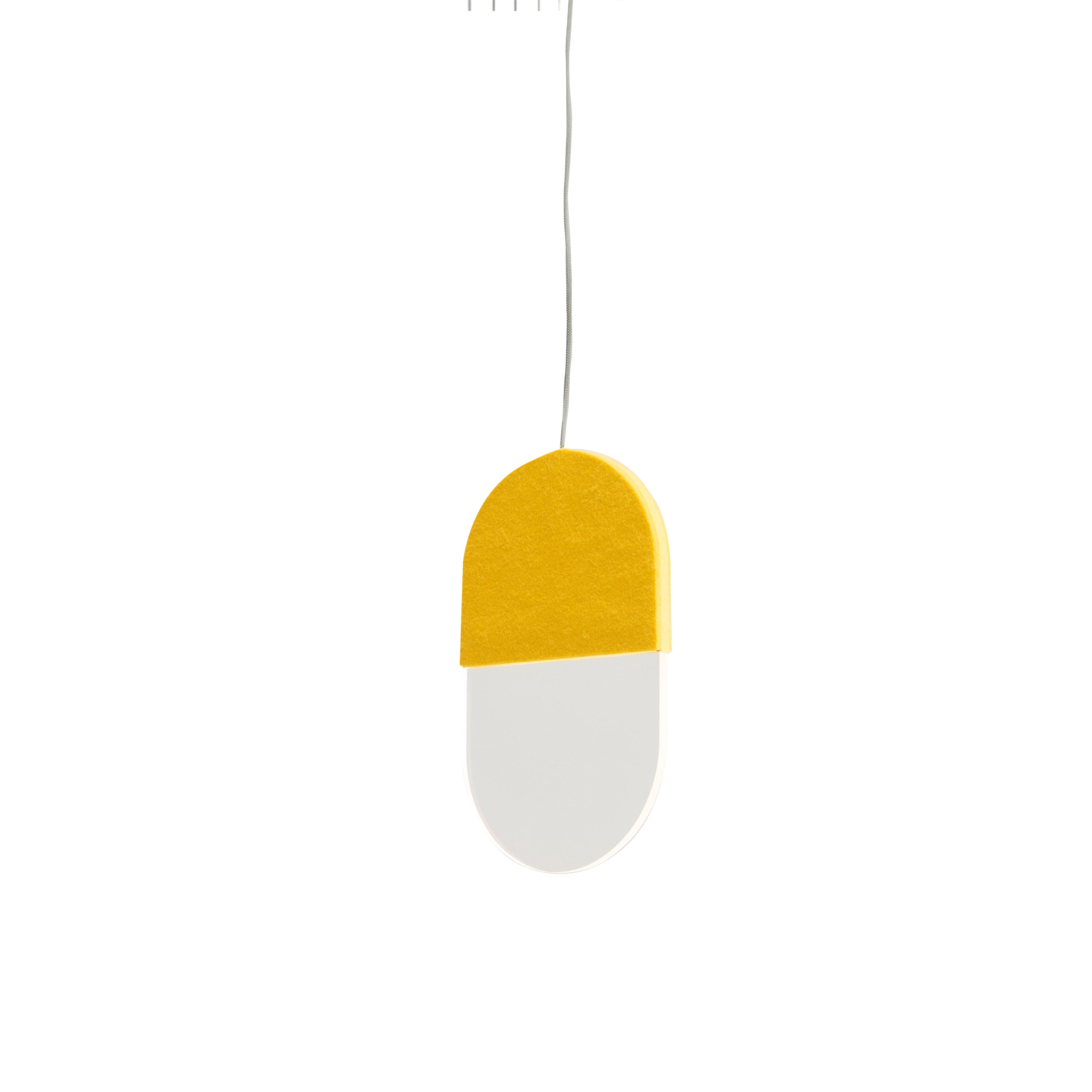 Slab P20 Pendant Light: 1 + Marigold