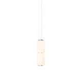 Column 175 Vertical Pendant: 2 Units + Ivory