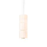 Column 300 Vertical Pendant: 3 Units + Ivory