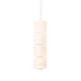 Column 300 Vertical Pendant: 4 Units + Ivory