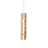 Column 300 Vertical Pendant: 5 Units + Amber