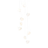 Pebble Chandelier 9: Cluster + Pearl