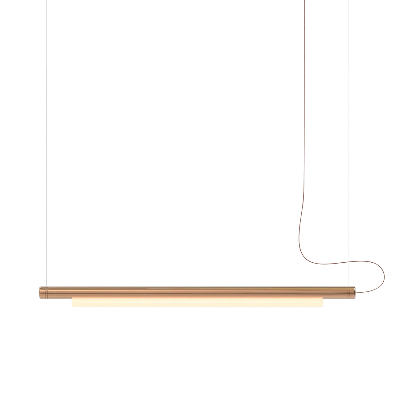 Pipeline 125 Pendant Light: Copper