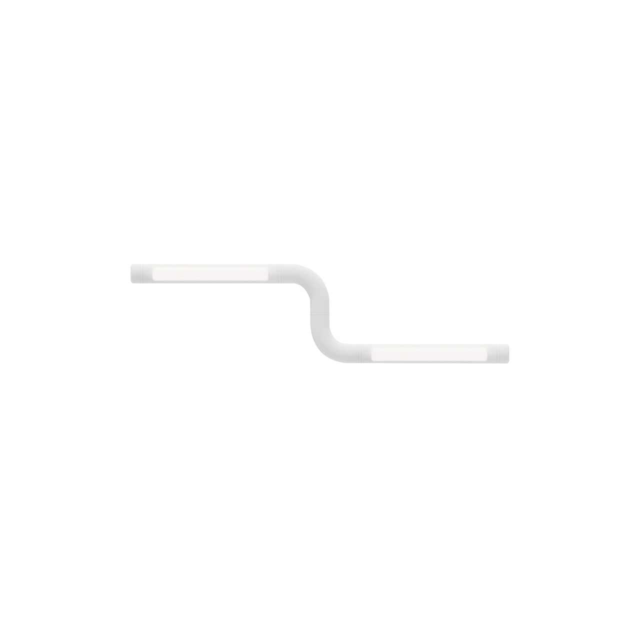 Pipeline CM1 Ceiling/Wall Light: White + White