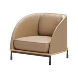 Arc Lounge Chair: Natural Oak