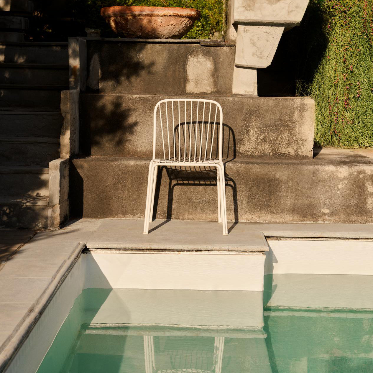 Thorvald SC94 Stacking Outdoor Side Chair: Set of 2