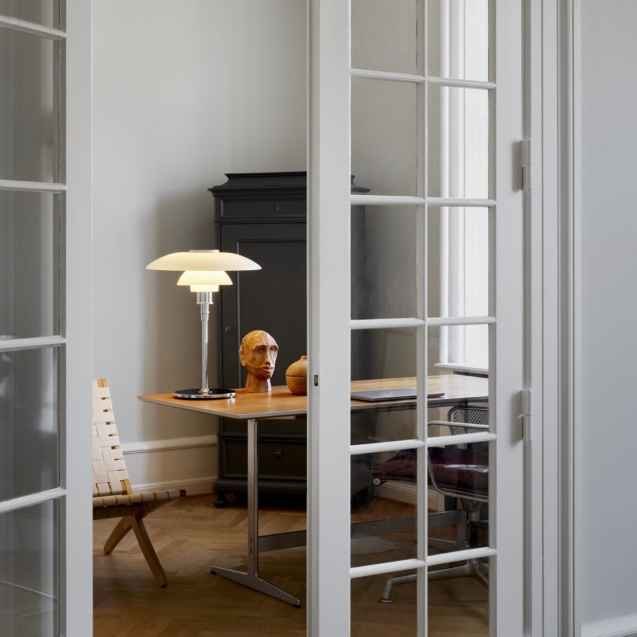 PH 4½-3½ Glass Table Lamp