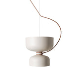 Spotlight Volumes Pendant Light: A+B + Vanilla