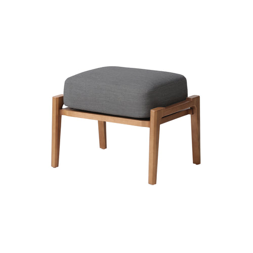 Brightliner Alva Ottoman: Natural Oak