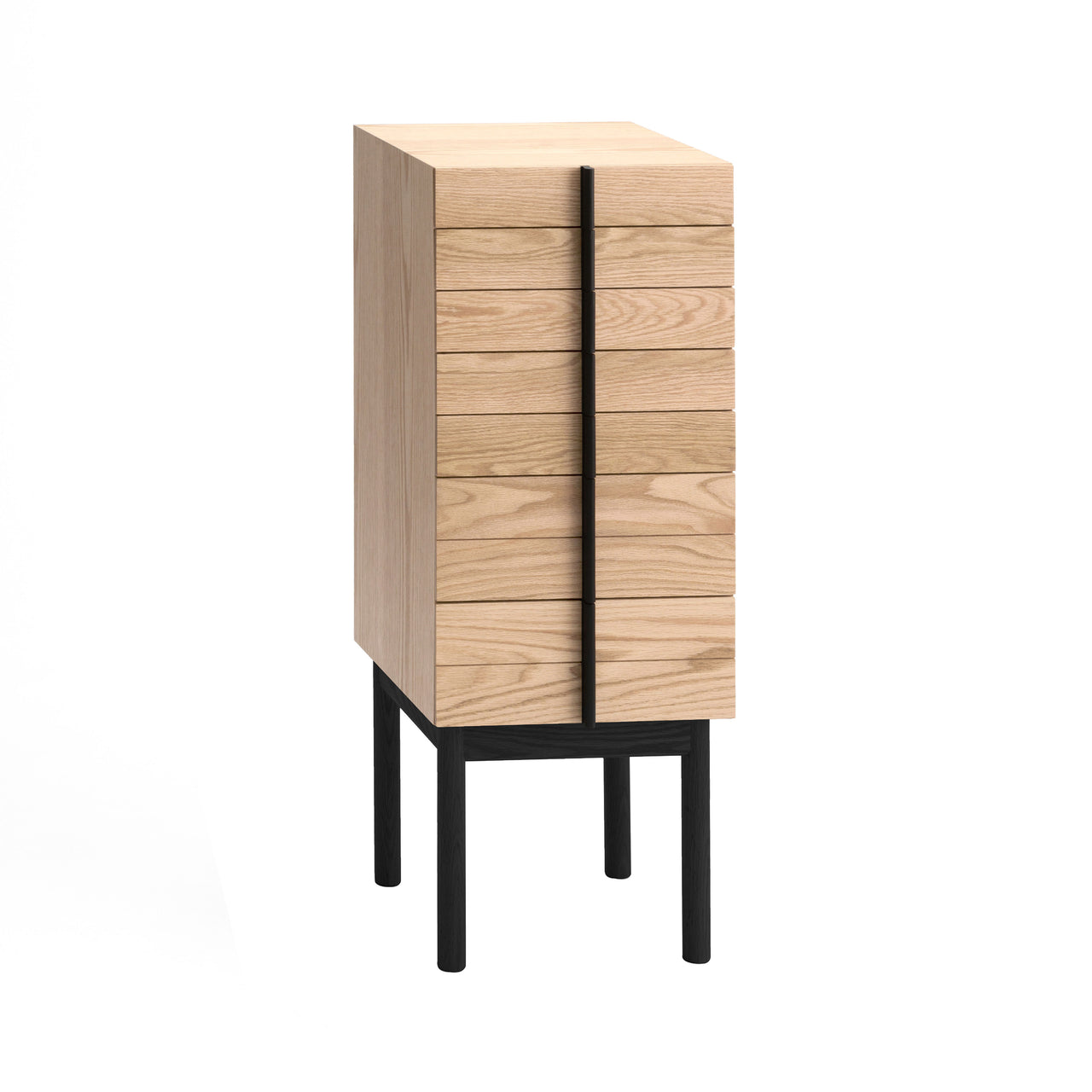 Column Chest: White Oak