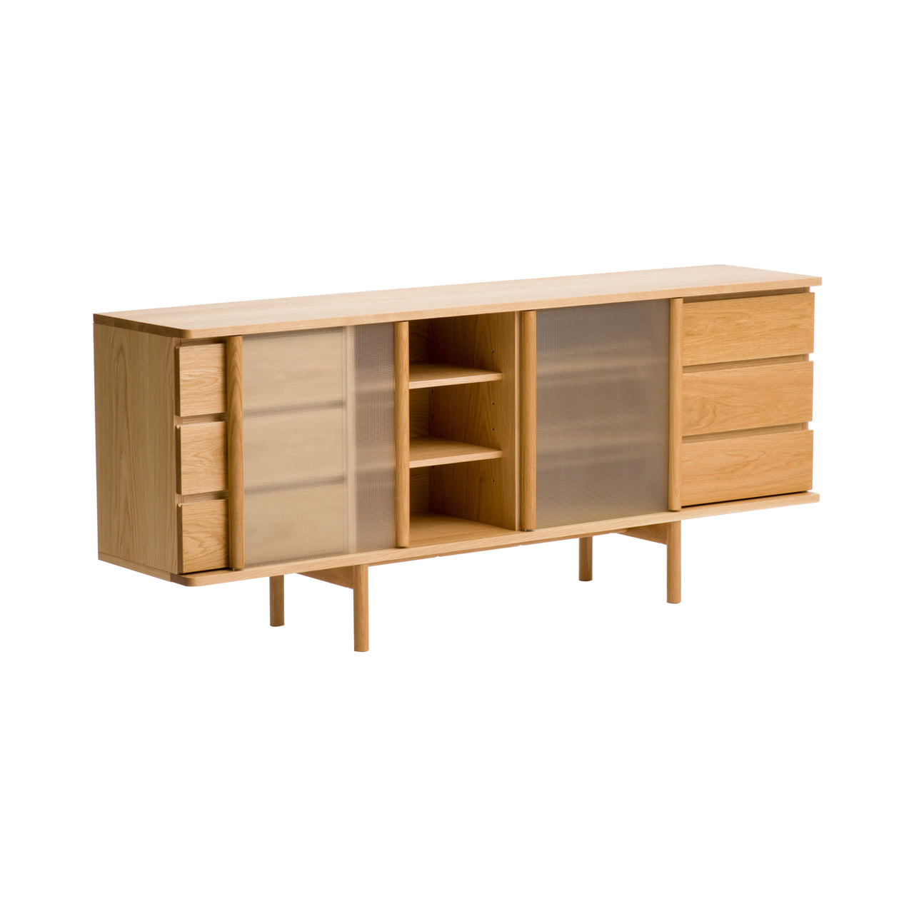 Rikyu Sideboard: Natural Oak