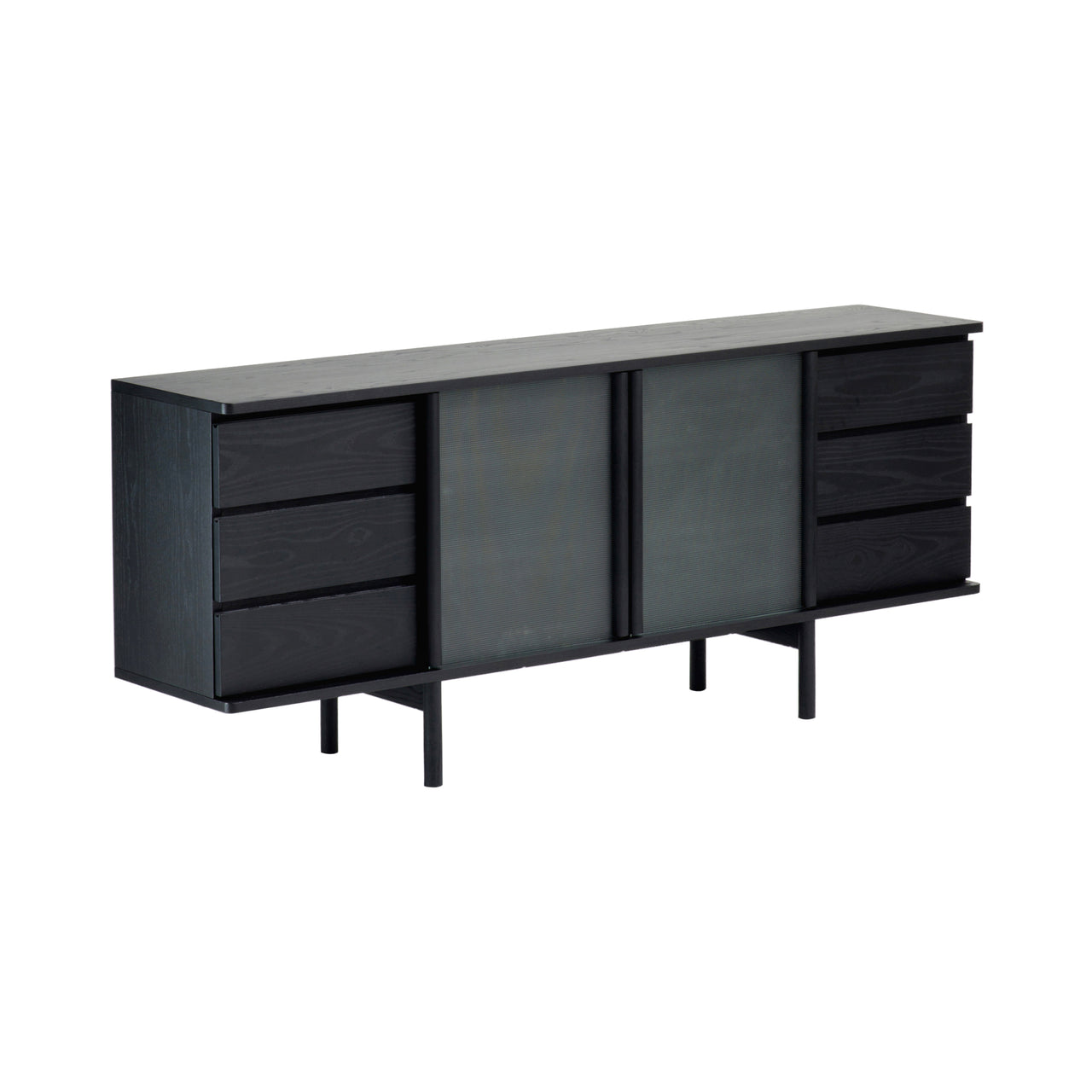 Rikyu Sideboard: Sumi Ash