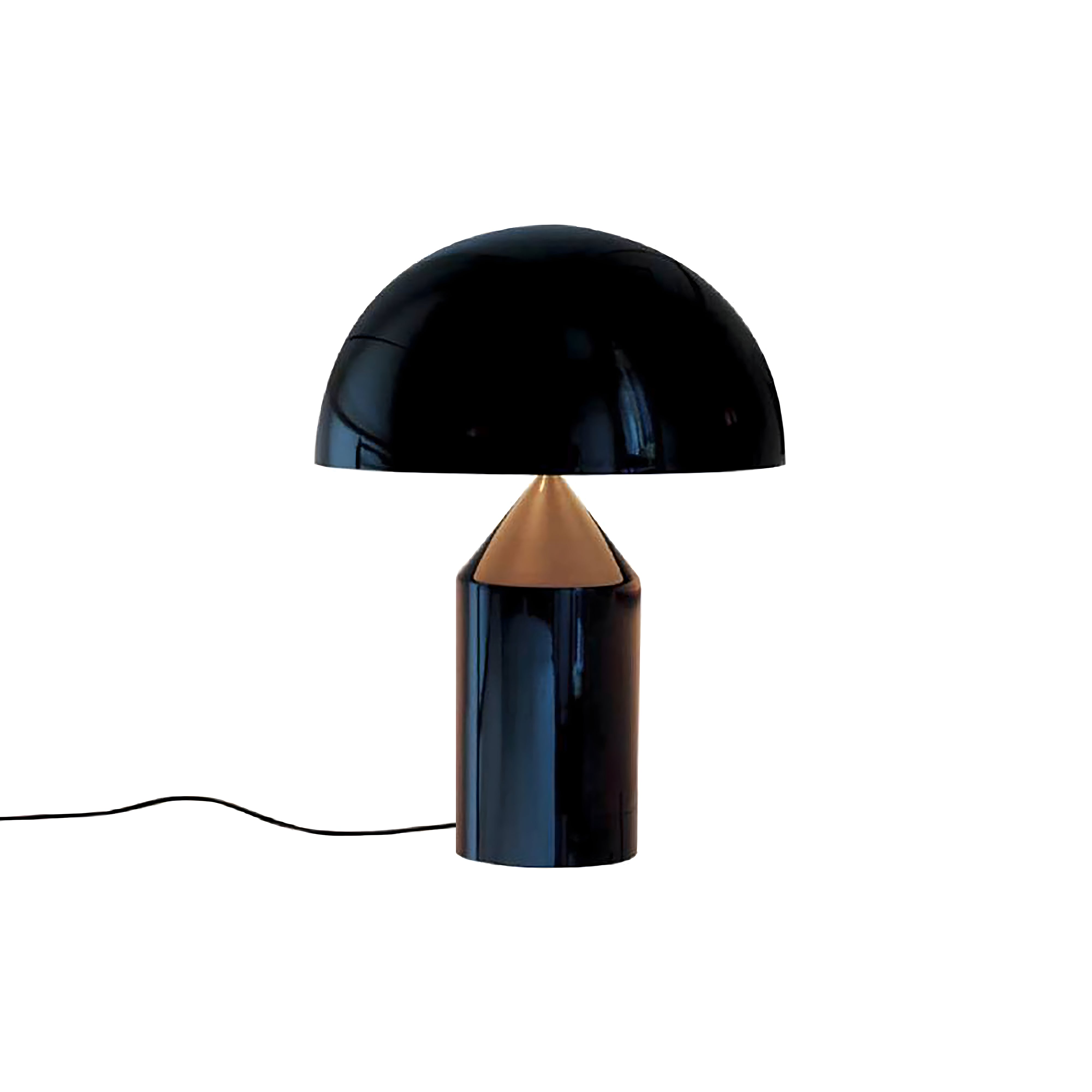 Atollo Table Lamp: Metal + Large - 19.7