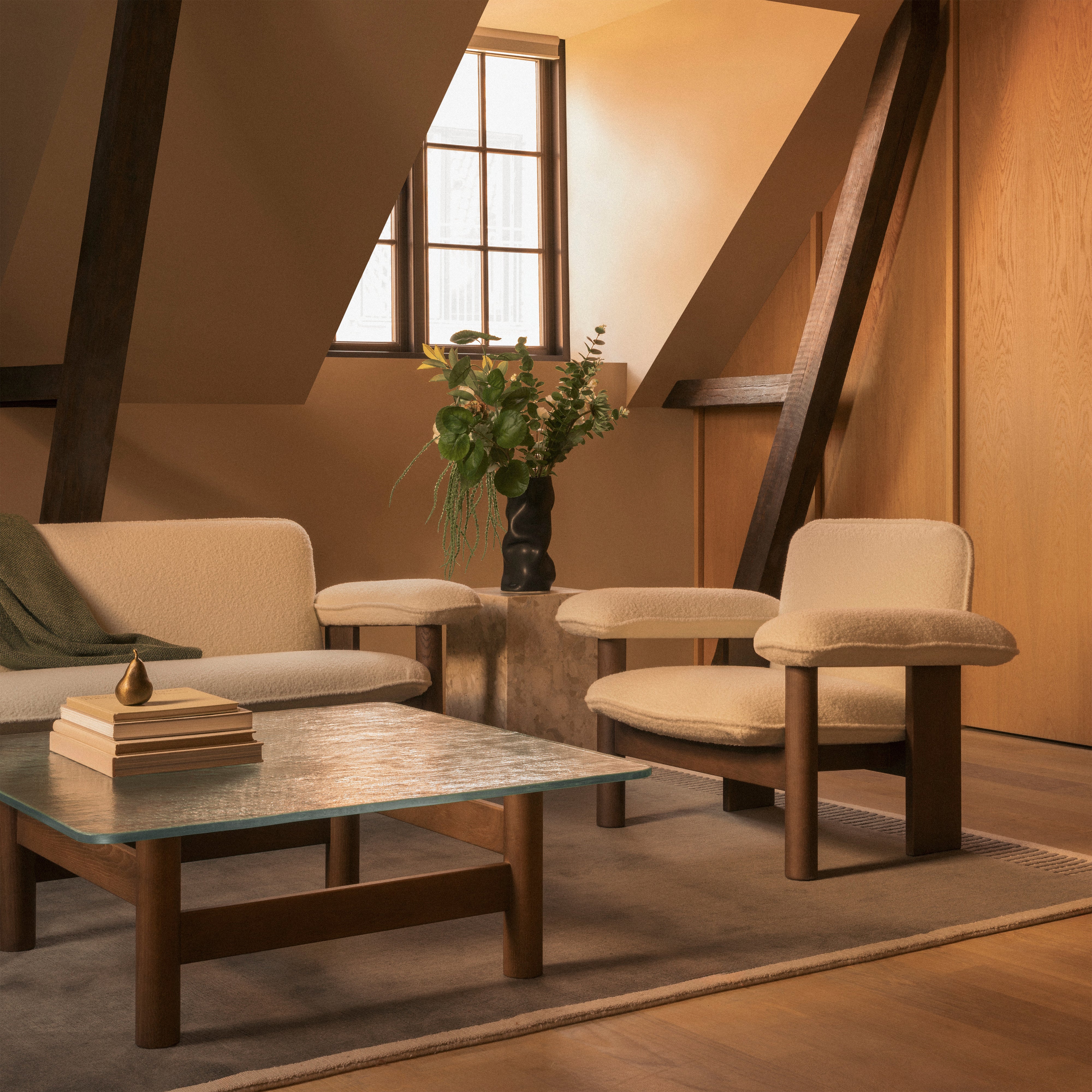 Brasilia 2 Seater Sofa: Upholstered