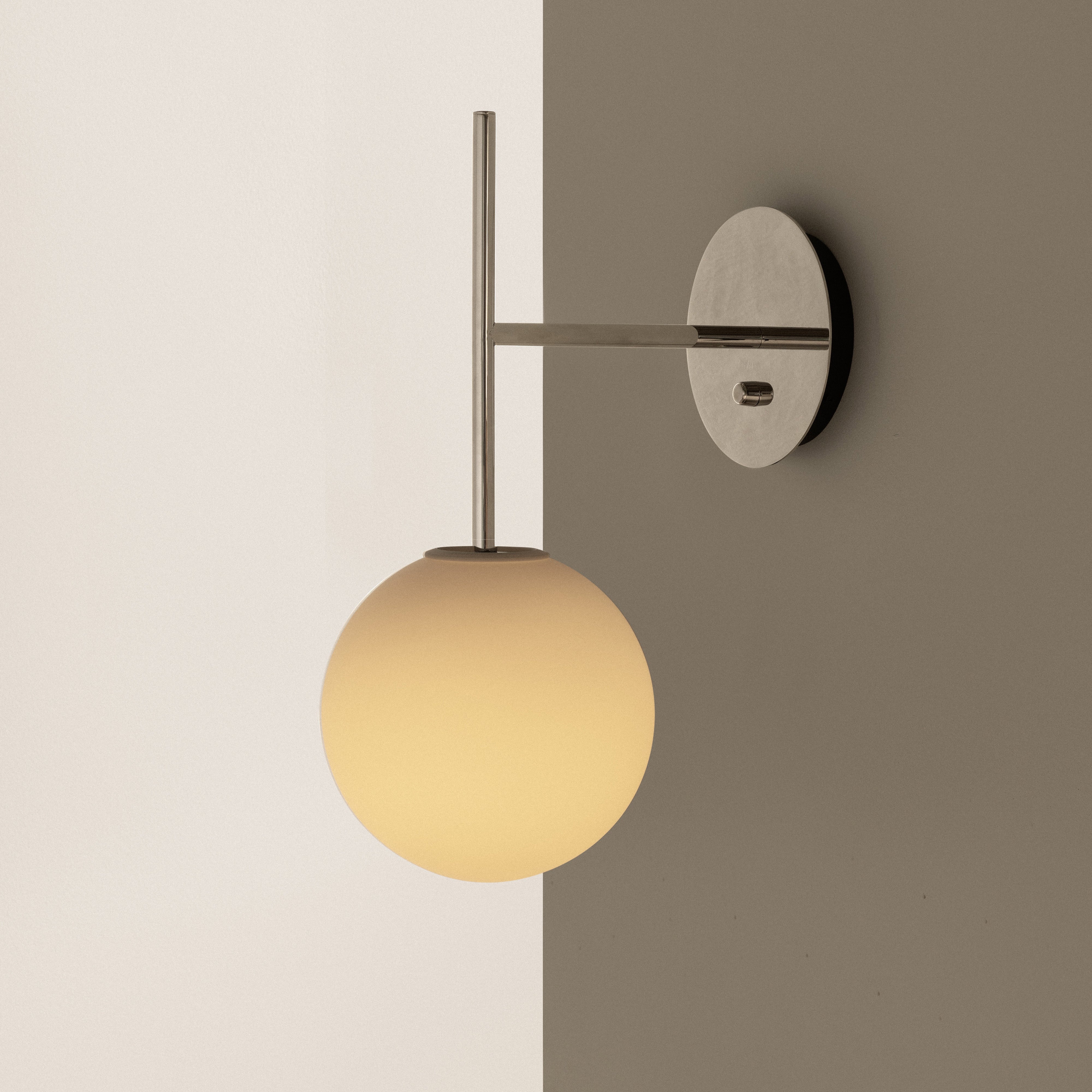 TR Bulb Suspension Wall Lamp: Quick Ship